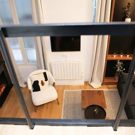 Cosy Studio Moderne Mezzanine - 4p Parigi